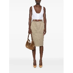 Semi-Sheer Henley Tank Top