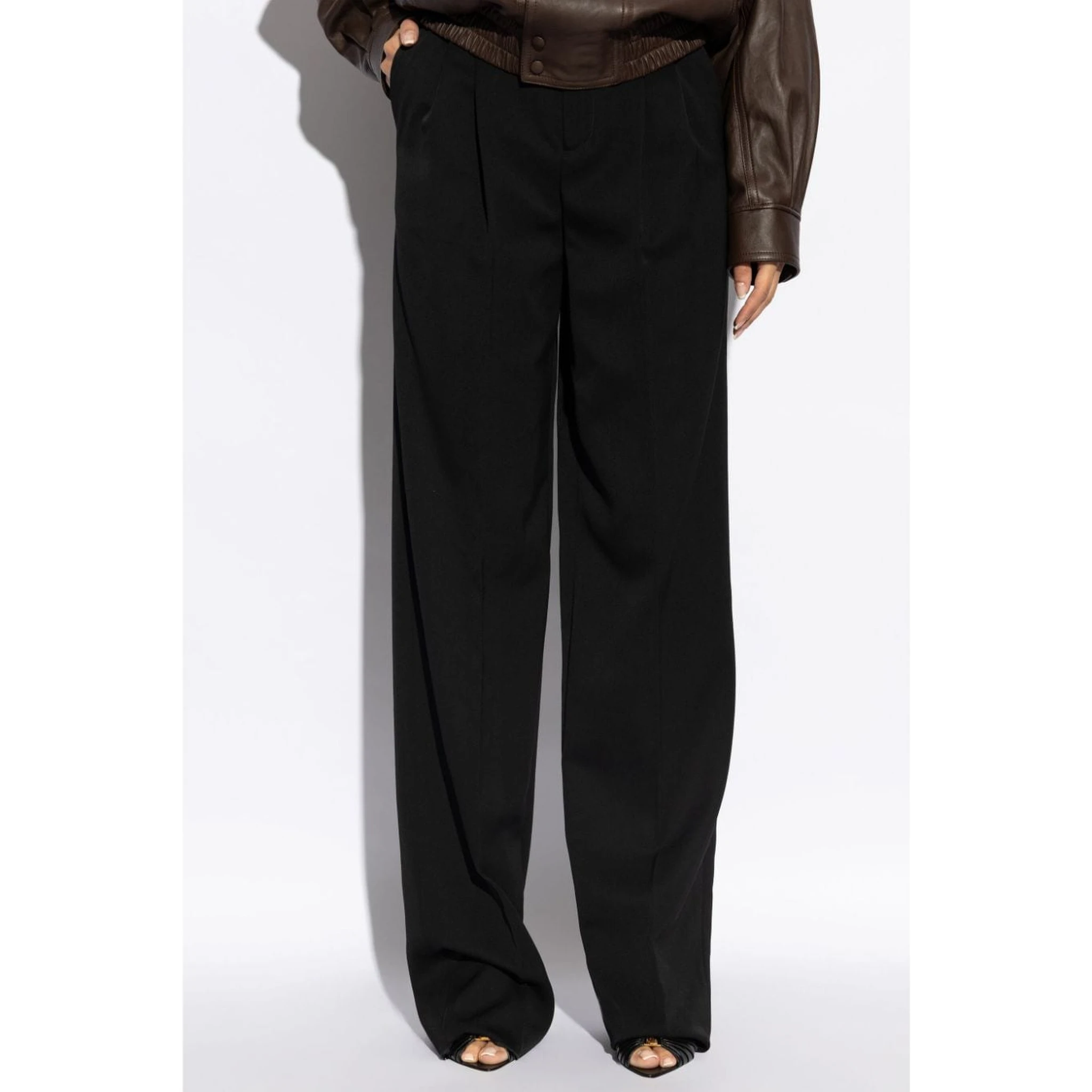 grain de poudre wool trousers