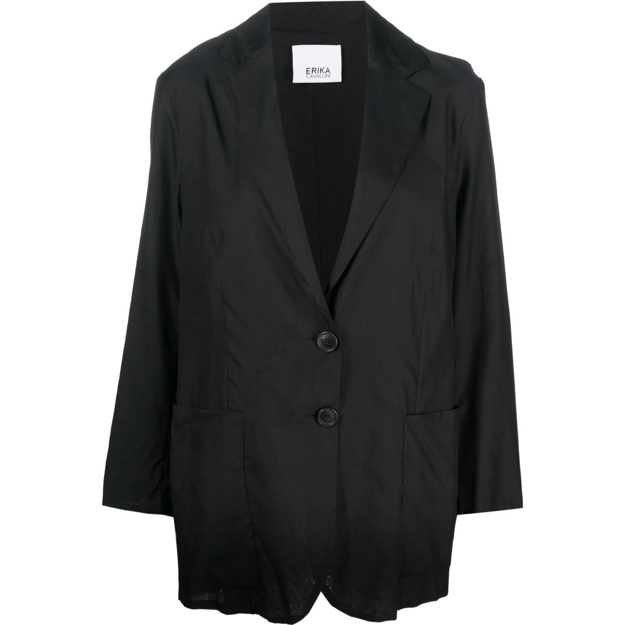 oversized single-breasted blazer