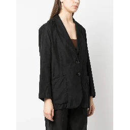 oversized single-breasted blazer
