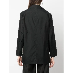 oversized single-breasted blazer