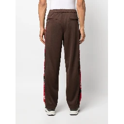 Printed Bandana Trousers In Brown