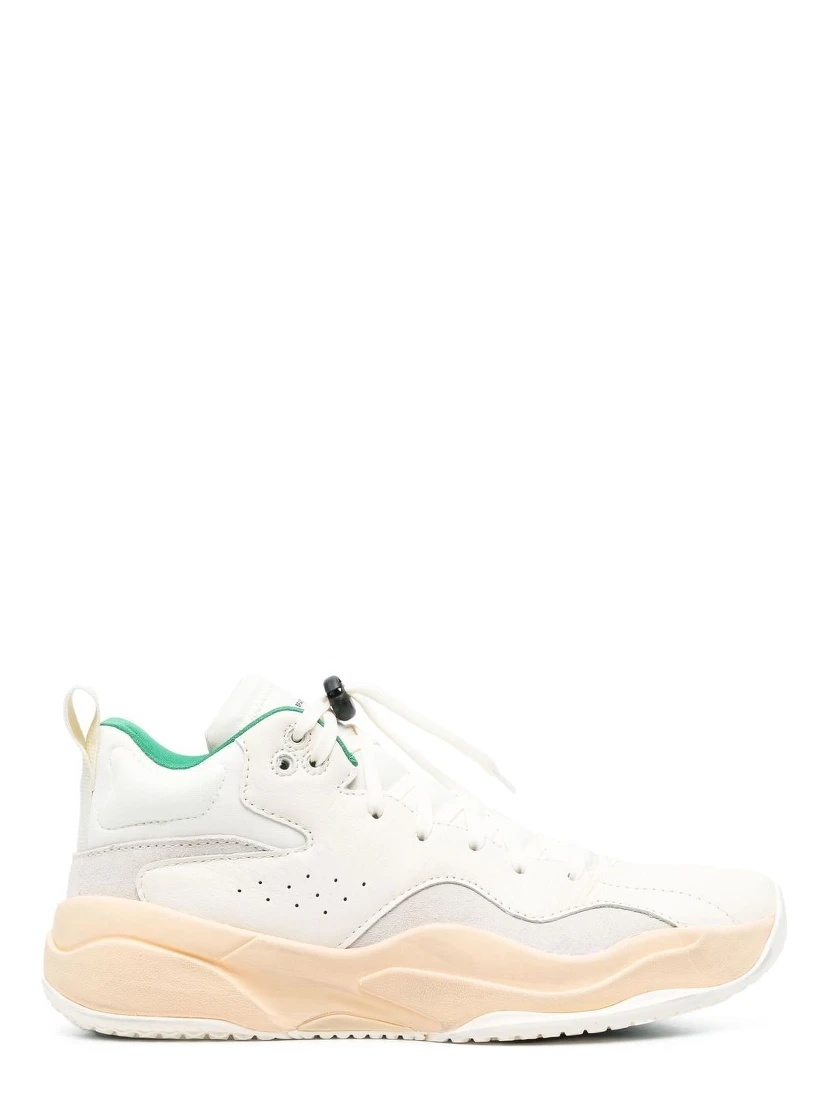 Villain Dirty Low-top Sneakers In White