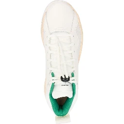 Villain Dirty Low-top Sneakers In White