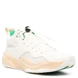 Villain Dirty Low-top Sneakers In White