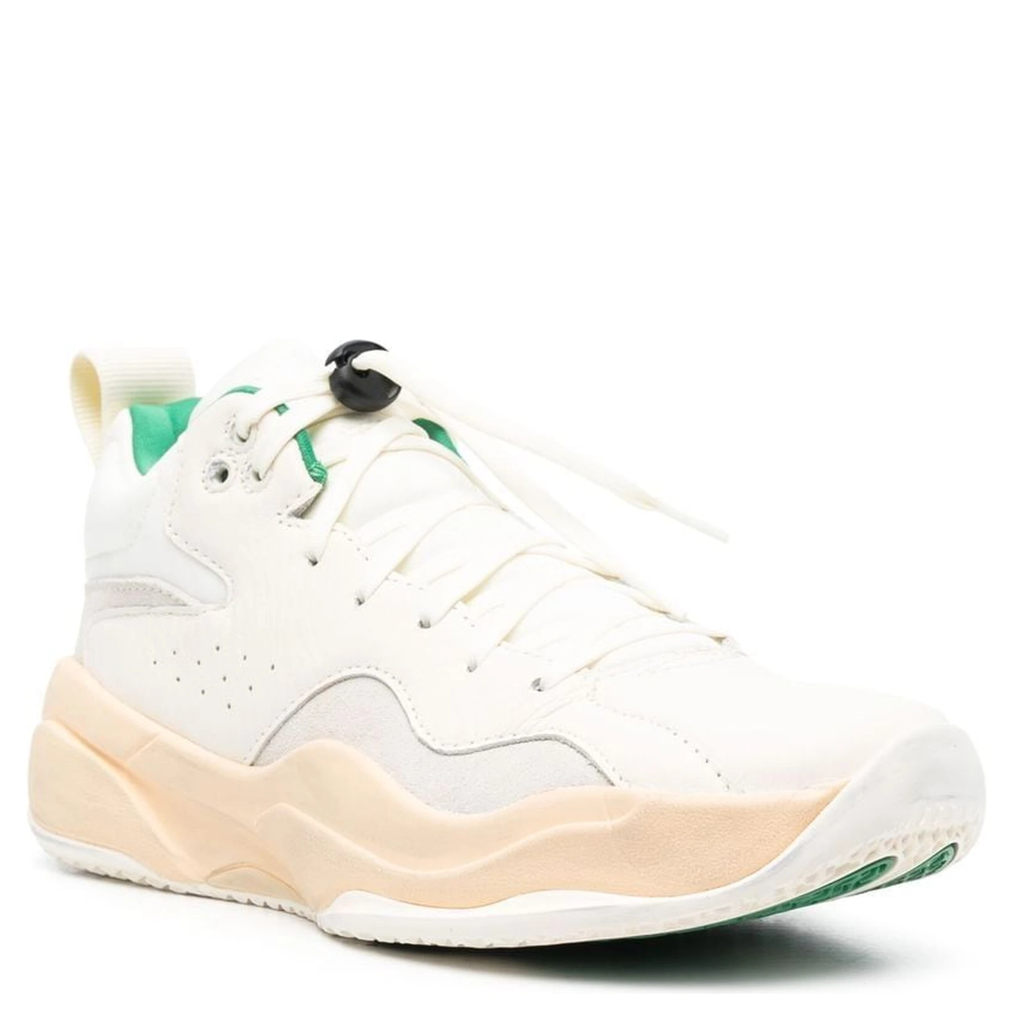 Villain Dirty Low-top Sneakers In White