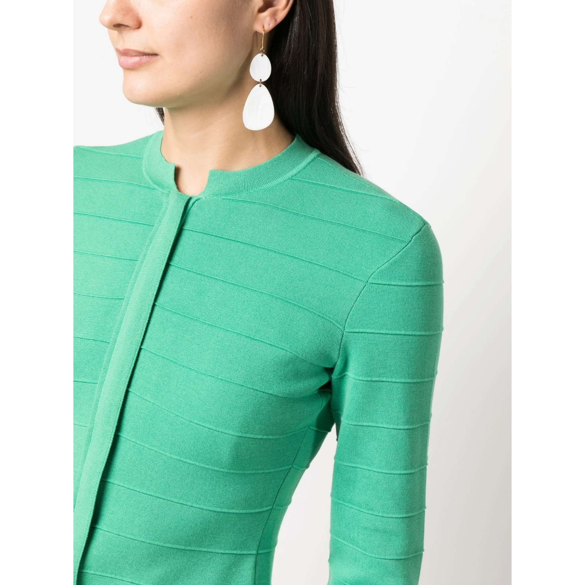 Cotton Jacket In Green