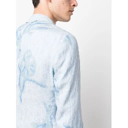 EMPORIO ARMANI EXCLUSIVE Jackets Clear Blue