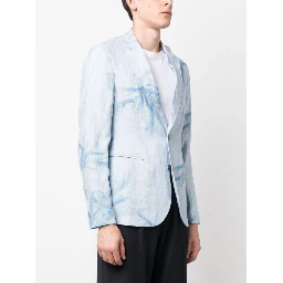 EMPORIO ARMANI EXCLUSIVE Jackets Clear Blue
