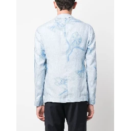 EMPORIO ARMANI EXCLUSIVE Jackets Clear Blue