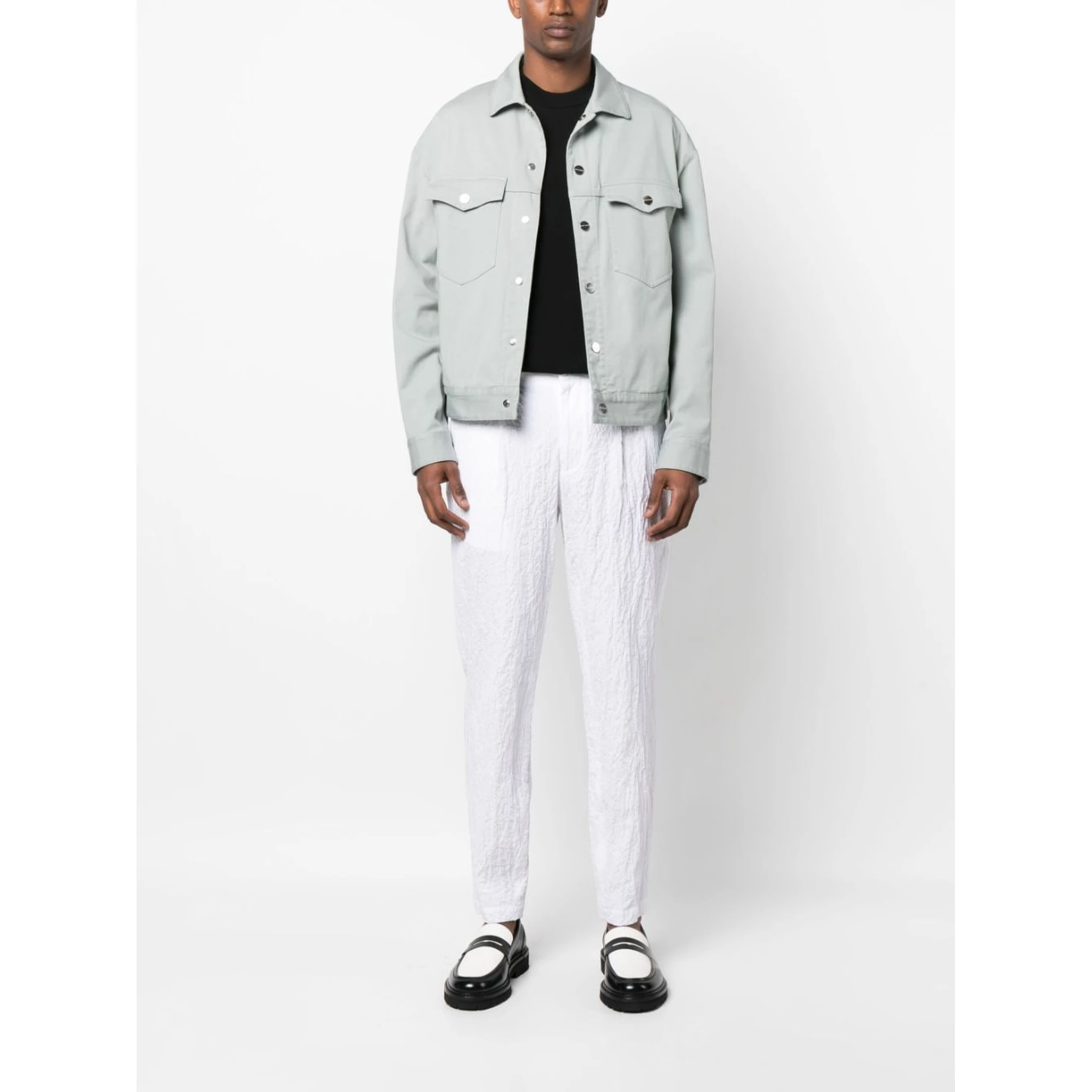 Emporio Armani Trousers White