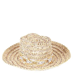 Multicolor Raffia Sombrero Hat