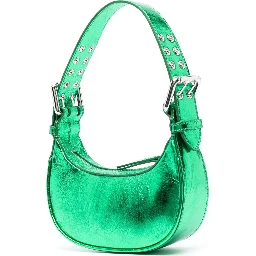 Small Soho Leather Shoulder Bag In Green