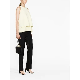 halterneck open-back top