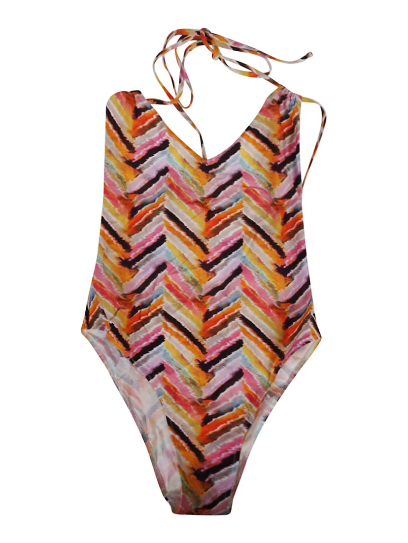 Multicolor Varadero Printed One-piece Swimsuit