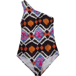 Multicolor Cadaques Printed One-piece Swimsuit