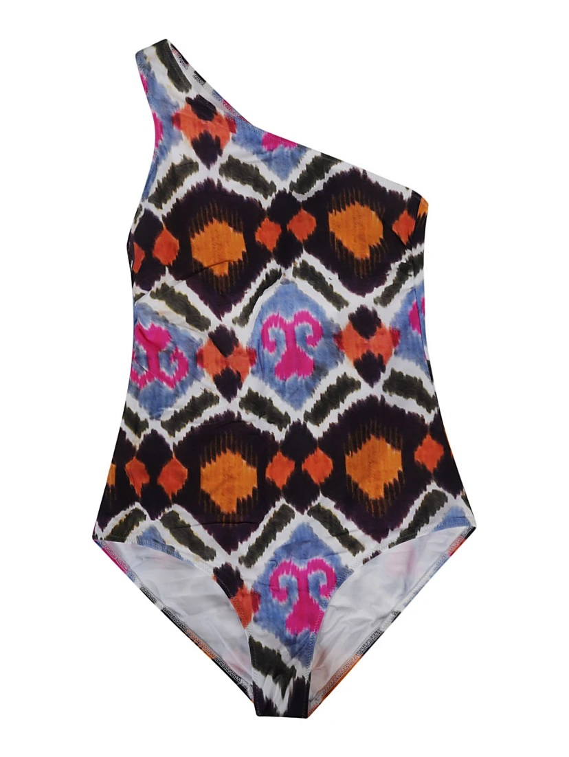 Multicolor Cadaques Printed One-piece Swimsuit