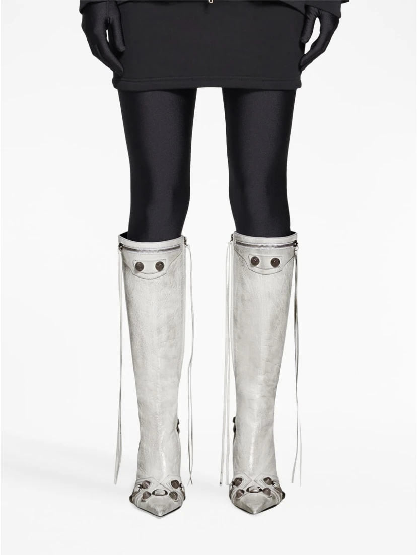 Cagole point-toe boot