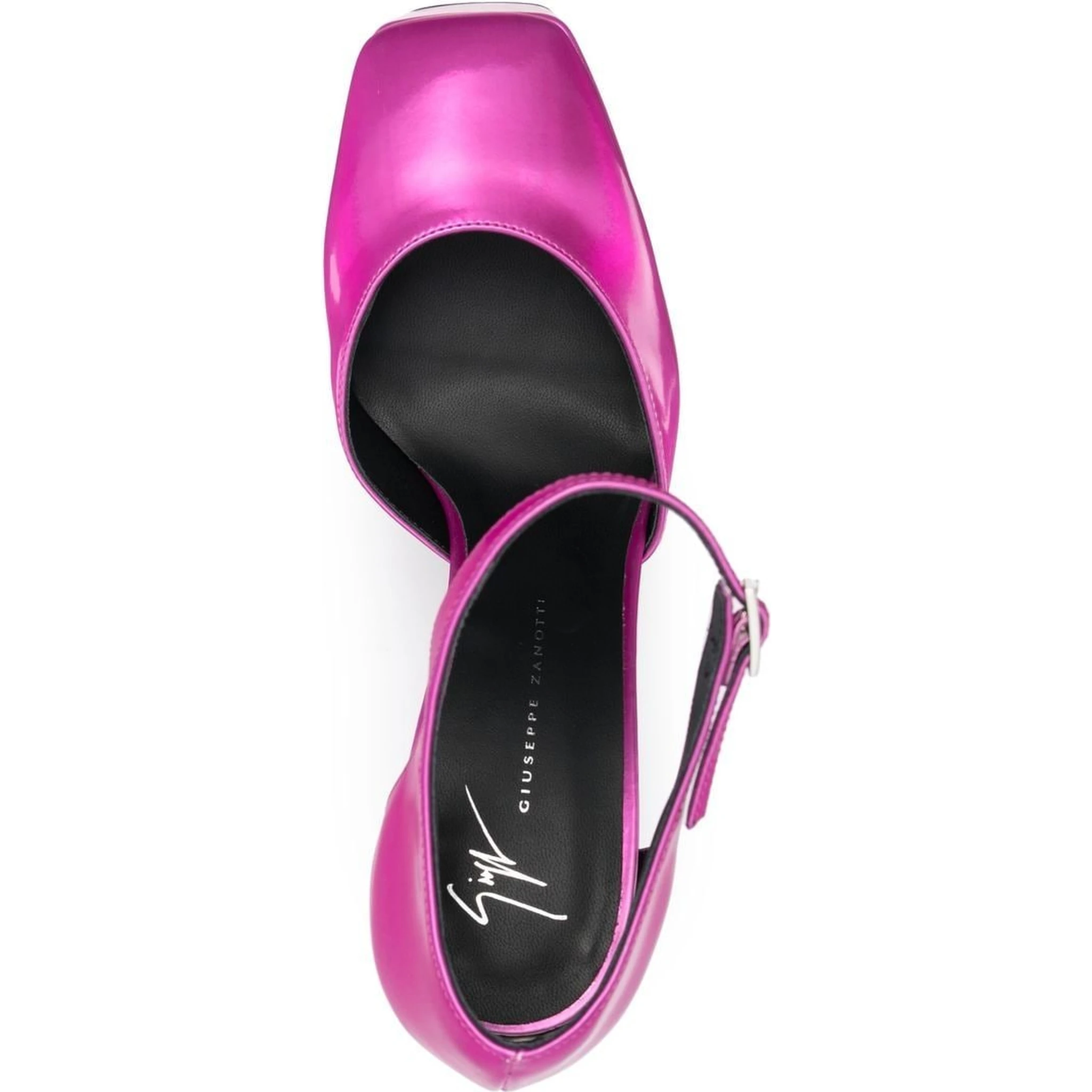 Fuchsia Fuchsia Bebe Leather Pump