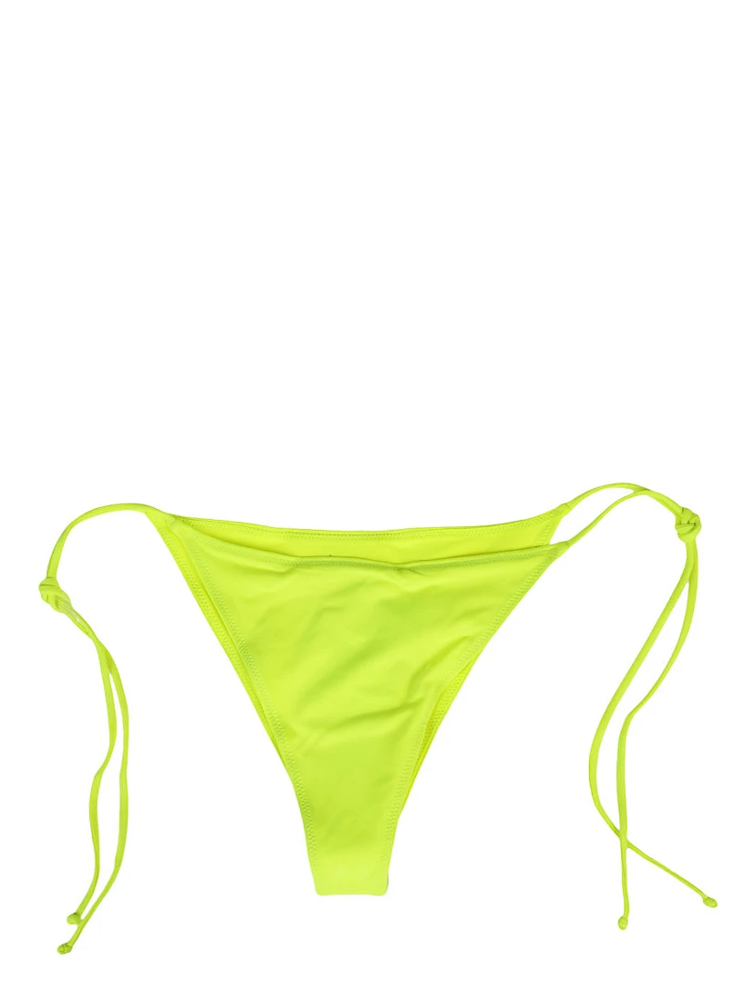 Woman Fluo Yellow Classic Swim Briefs Virgo
