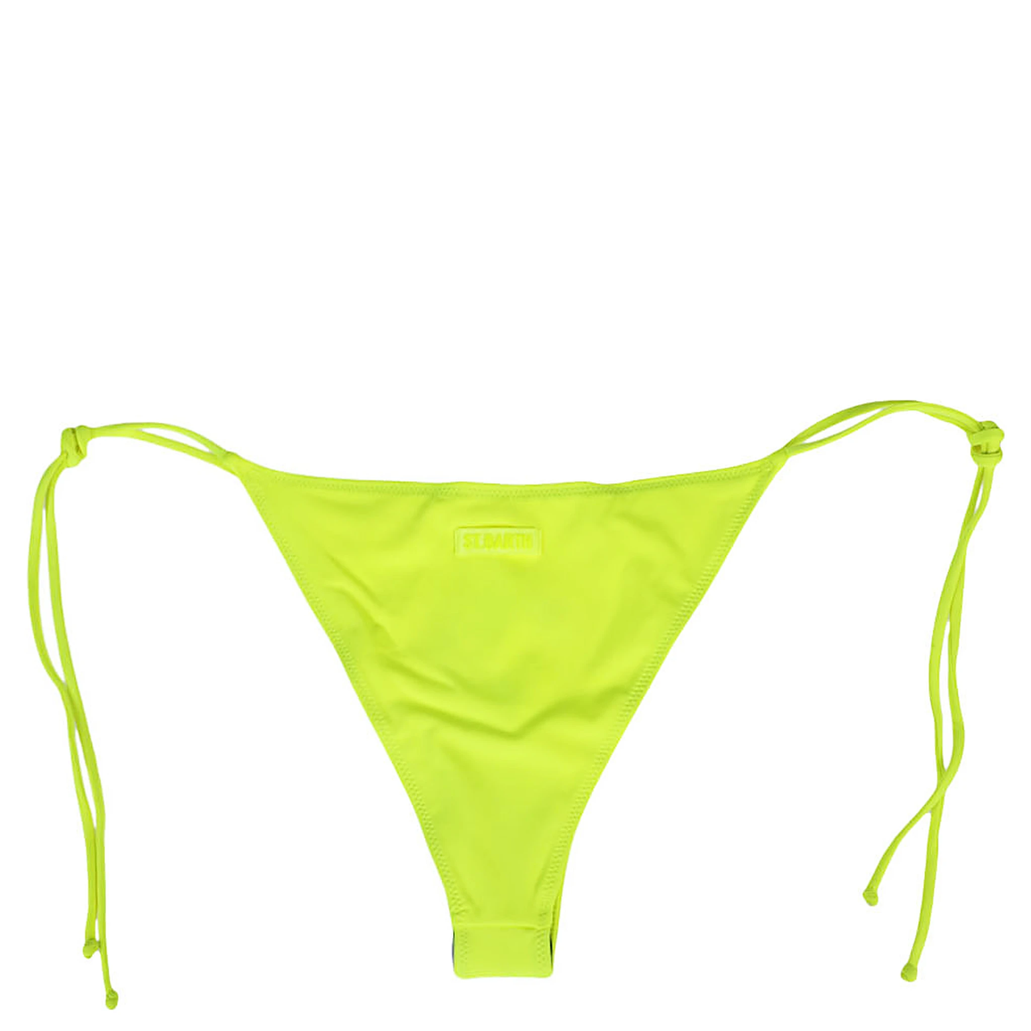 Woman Fluo Yellow Classic Swim Briefs Virgo