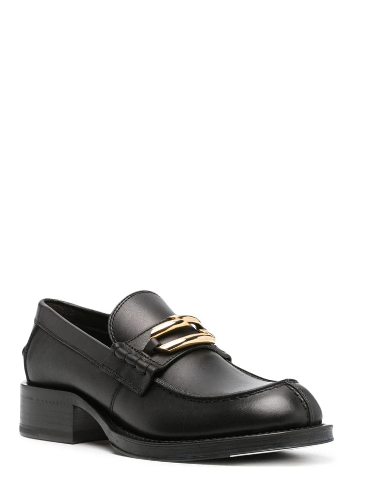 Black Leather Medley Loafers alternative