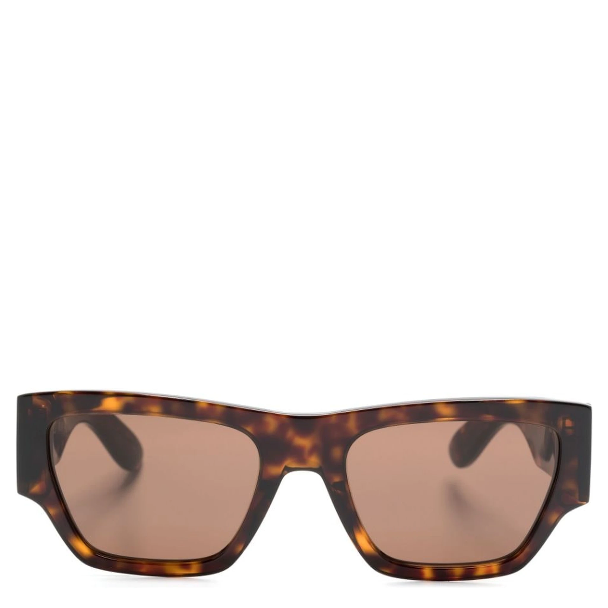 Square-frame Sunglasses In Nude