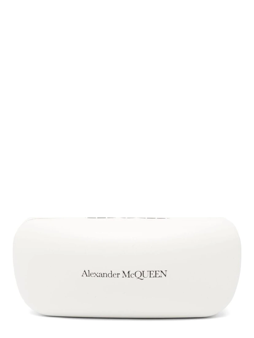 Square-frame Sunglasses In Nude