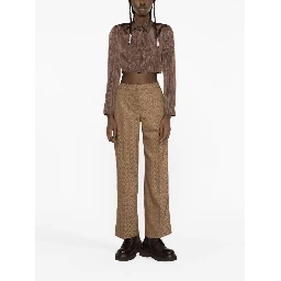 Regenerated Moon Diamant tailored trousers