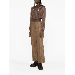 Regenerated Moon Diamant tailored trousers