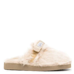 Zavo 2-EU faux-fur slides