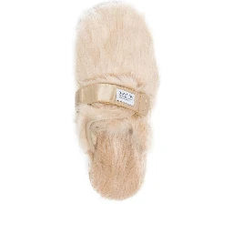 Zavo 2-EU faux-fur slides