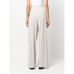 pleated wool trousers