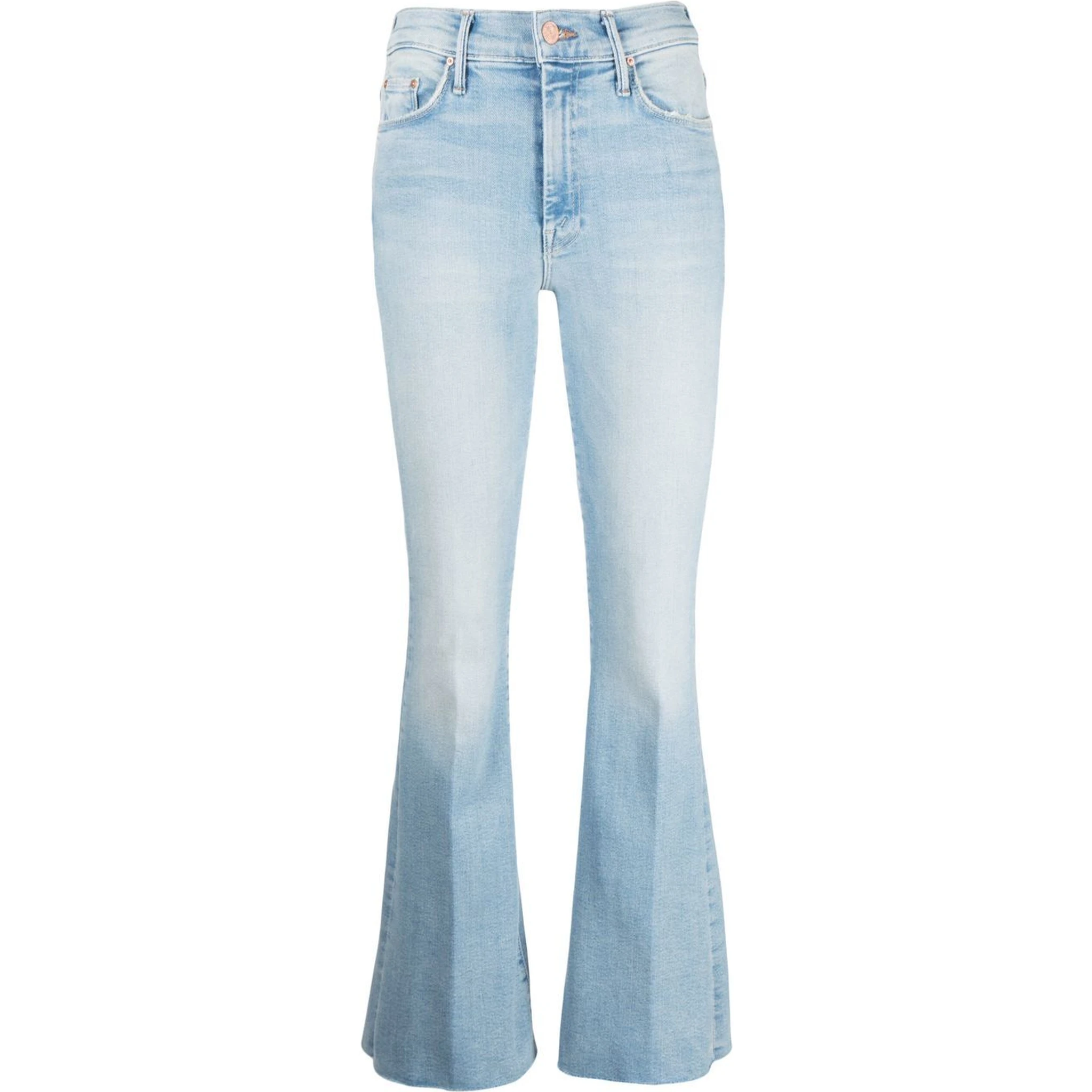 The Weekender Fray Jeans In Blue