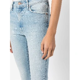 The Weekender Fray Jeans In Blue