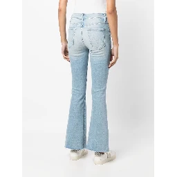 The Weekender Fray Jeans In Blue