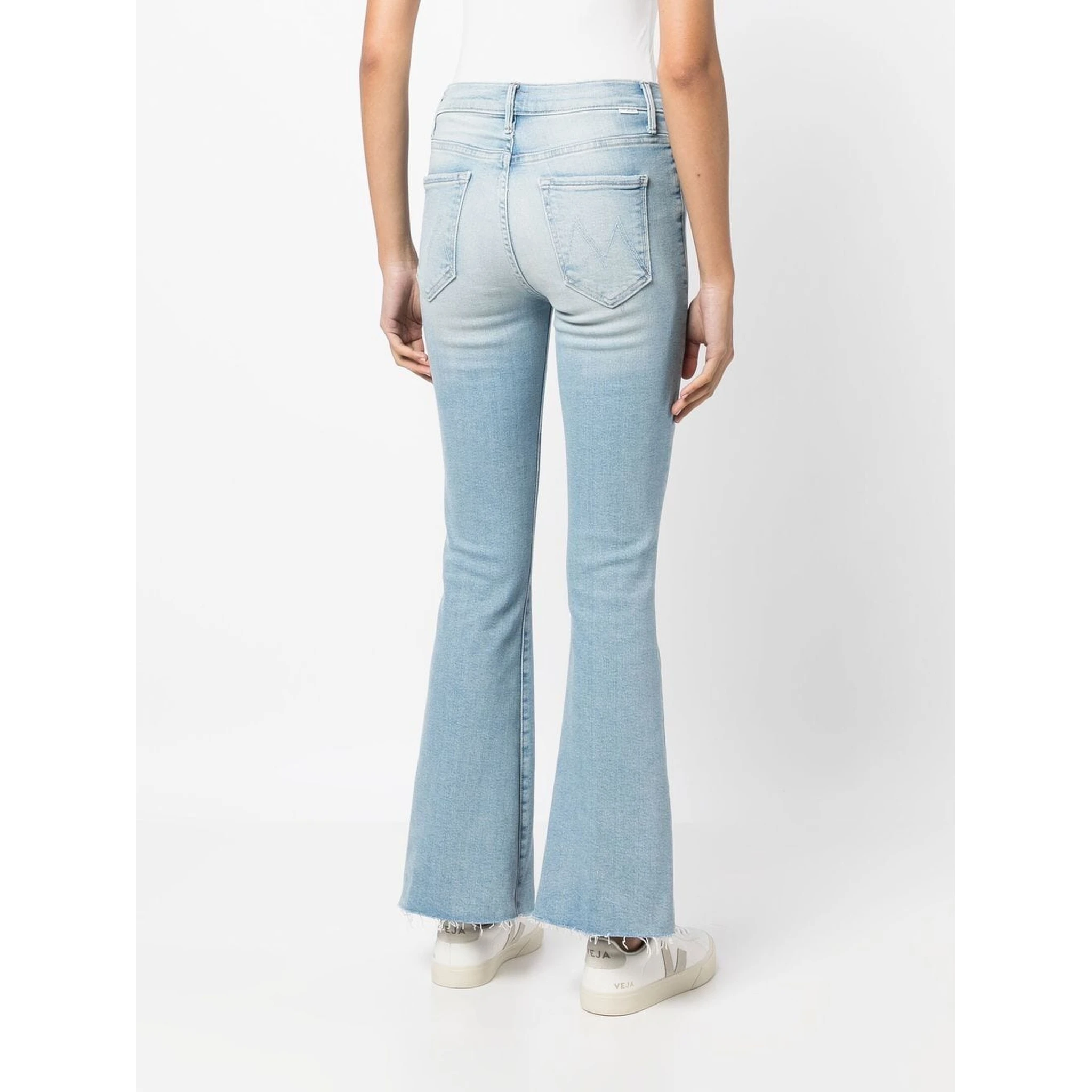 The Weekender Fray Jeans In Blue