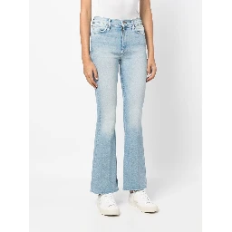 The Weekender Fray Jeans In Blue