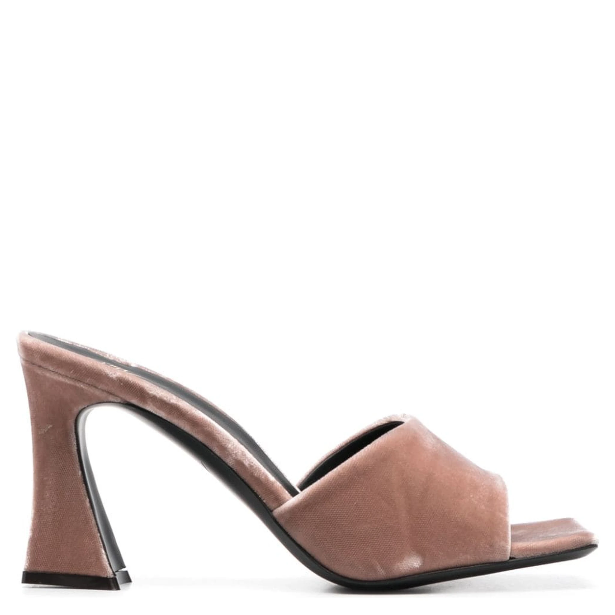 85mm Solhene velvet sandals