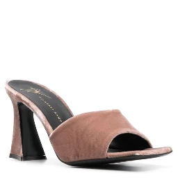 85mm Solhene velvet sandals