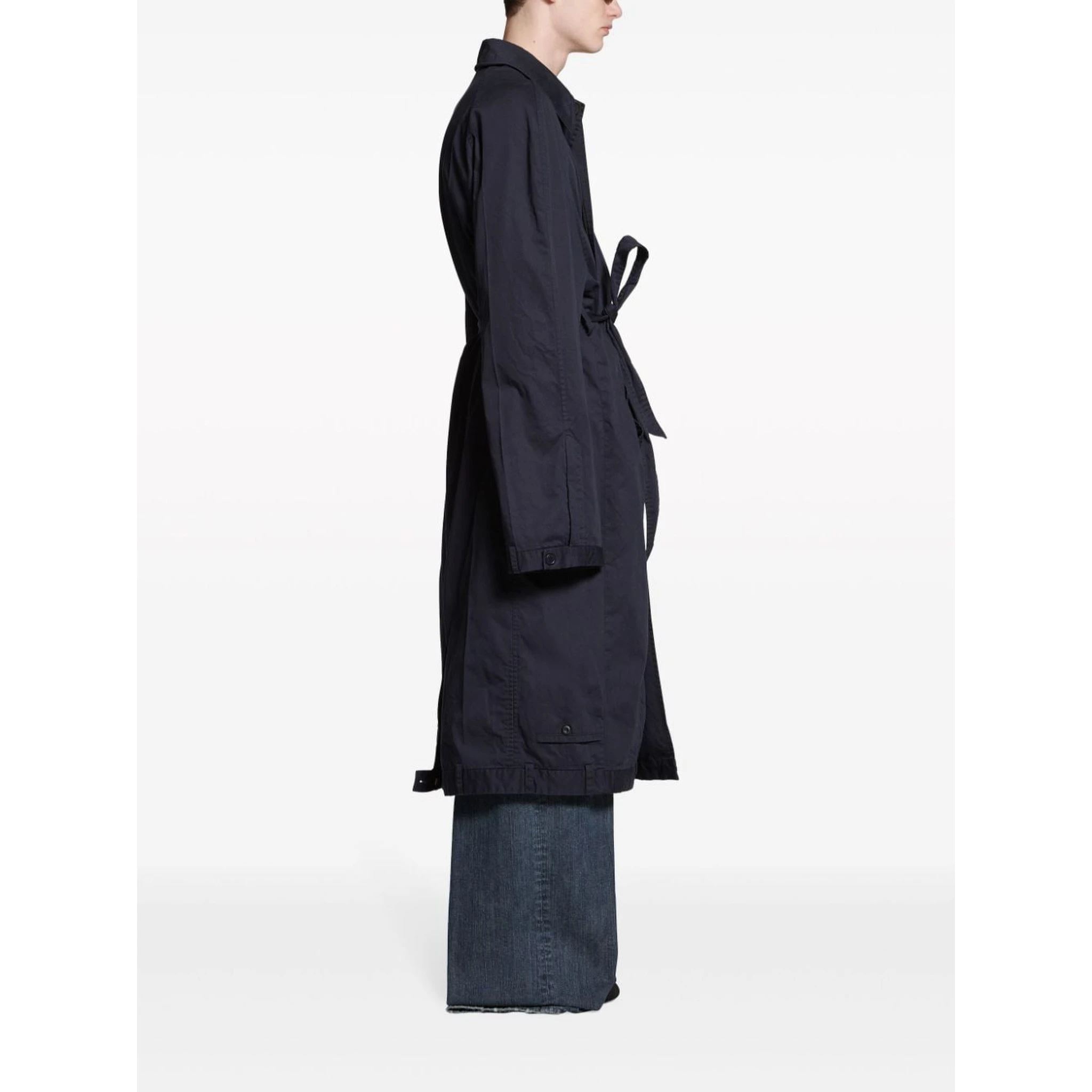 Balenciaga Coats Blue