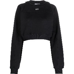 Off White Sweaters Black