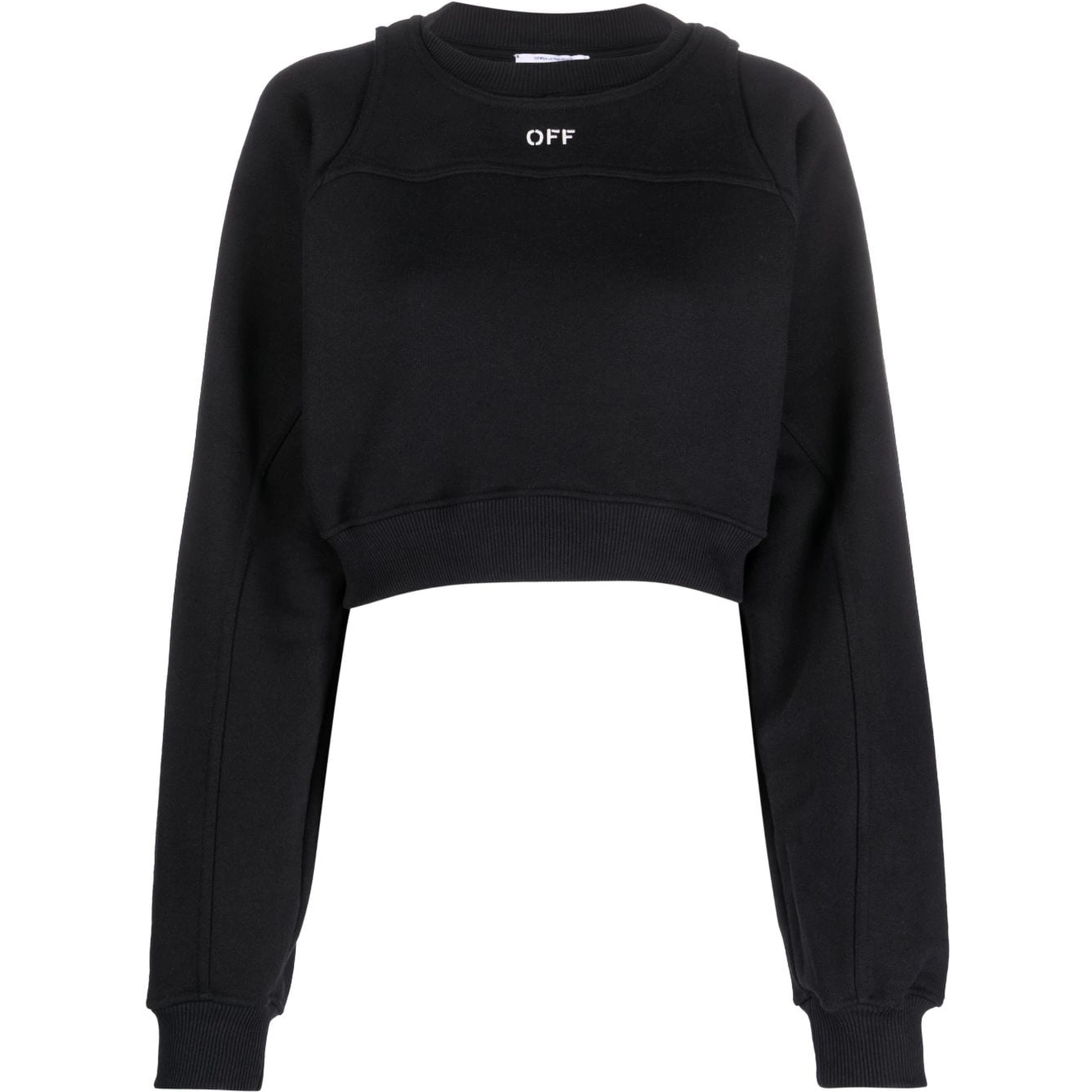 Off White Sweaters Black