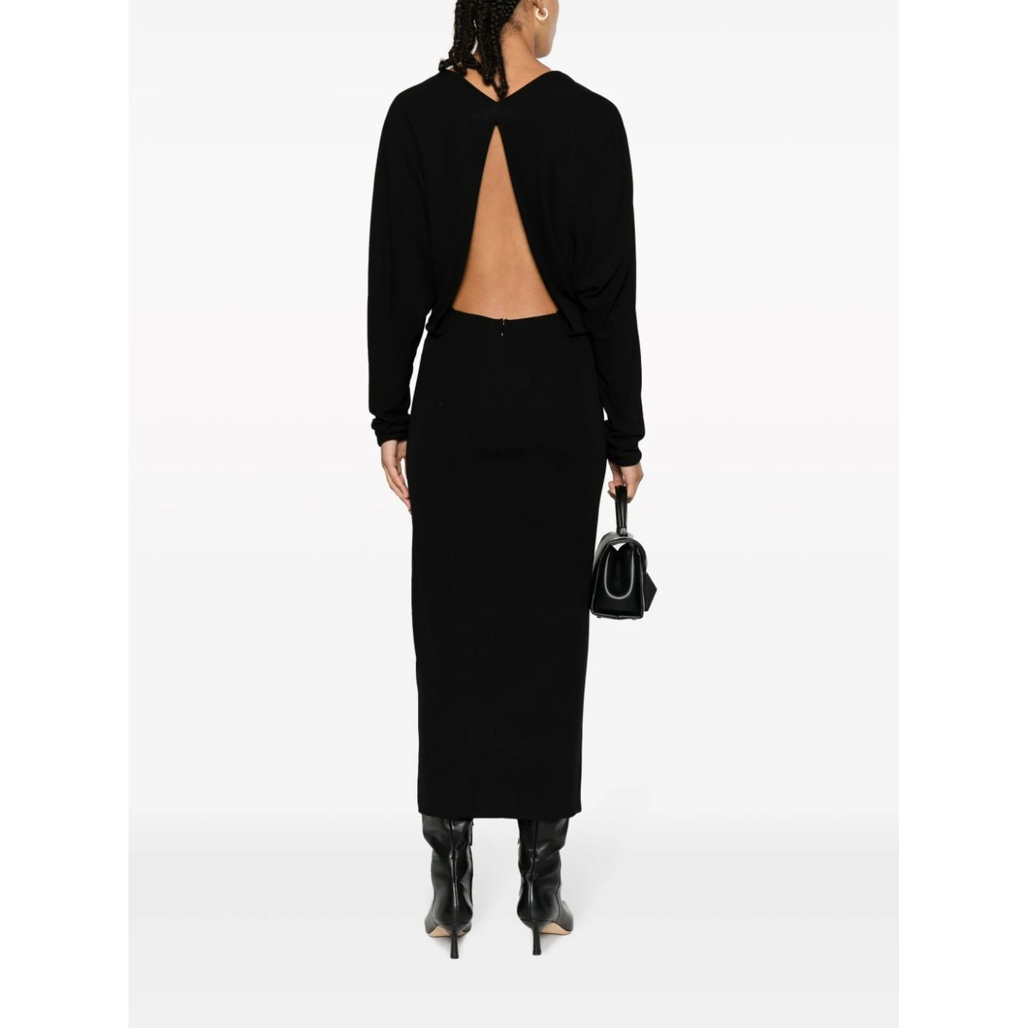 Women's The Trina Viscose Long Dress In Multicolor