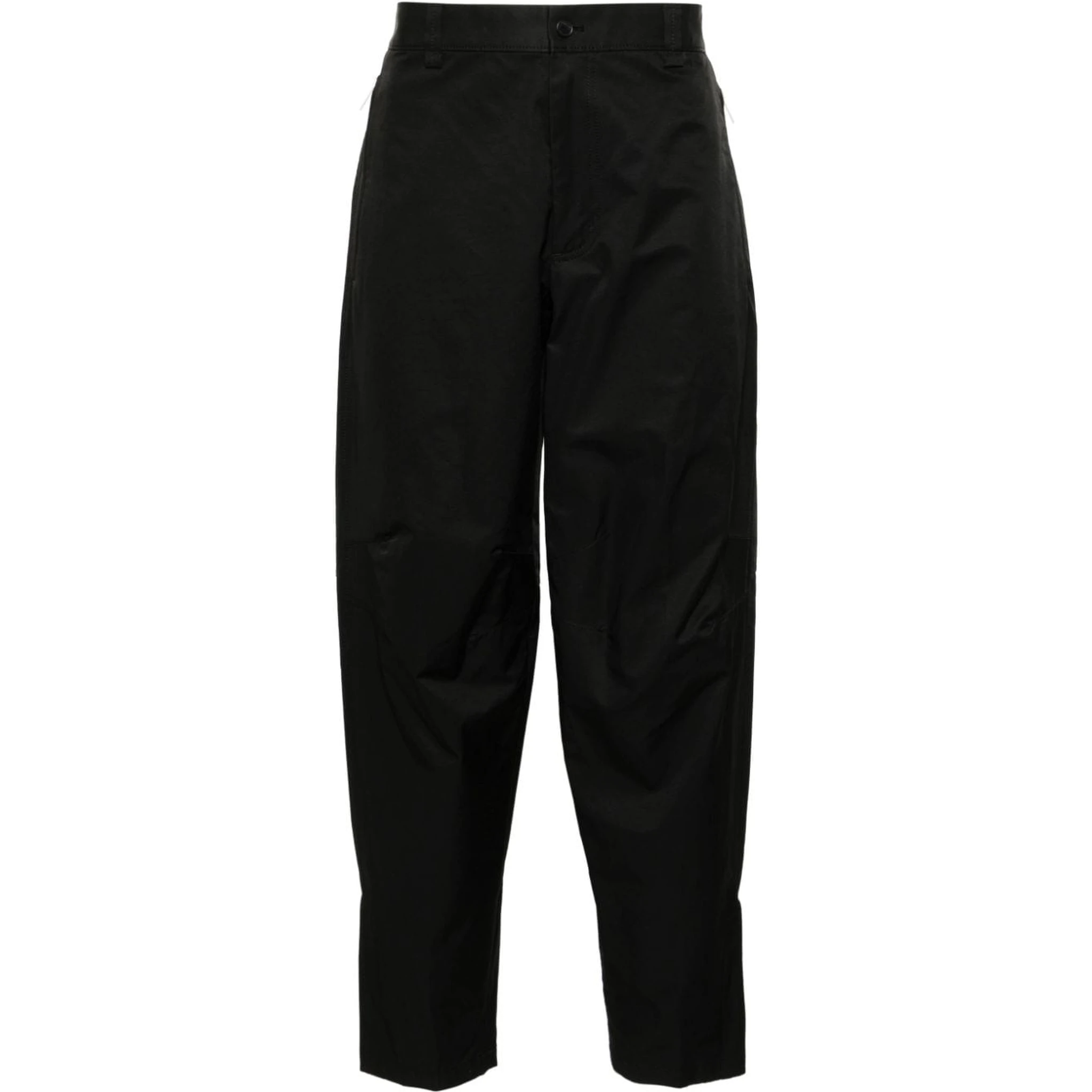 tapered-cut biker trousers