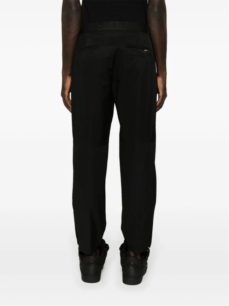 tapered-cut biker trousers alternative