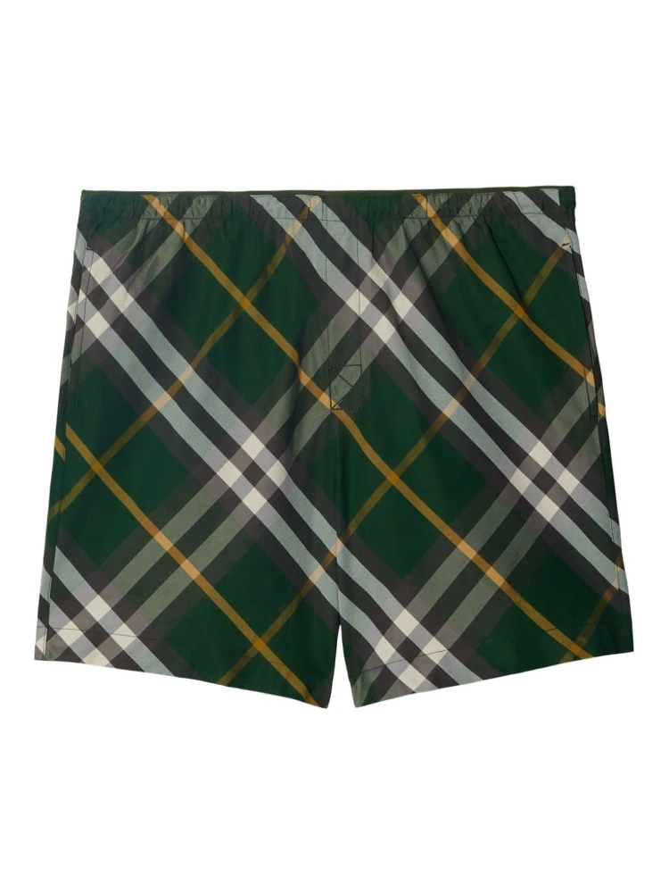 Burberry Ered Women Women's Check In Green