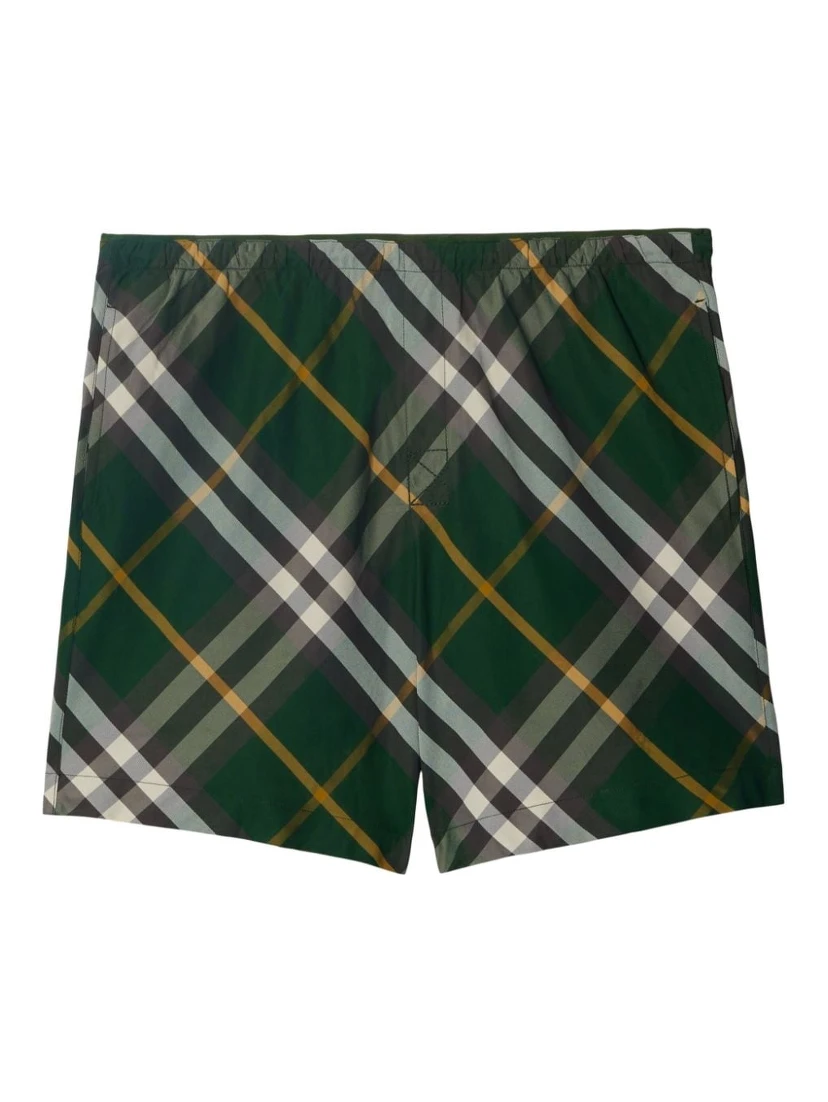 Burberry Ered Women Women's Check In Green