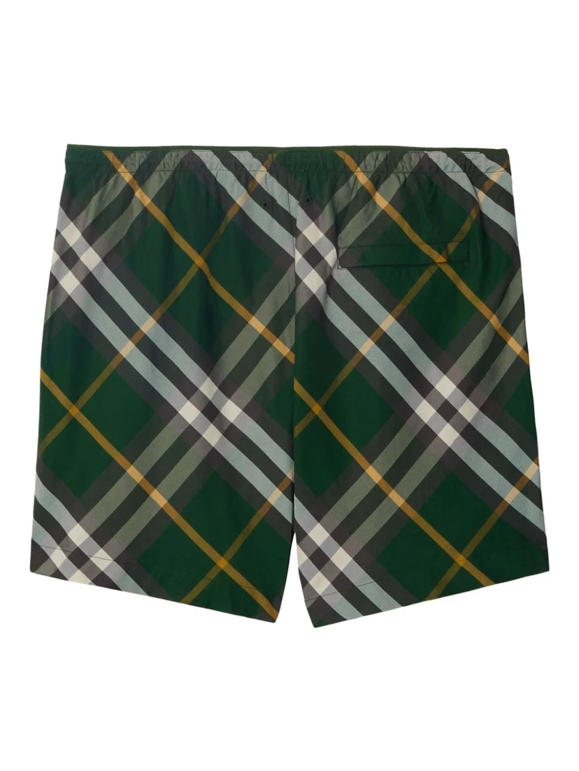 Burberry Ered Women Women's Check In Green