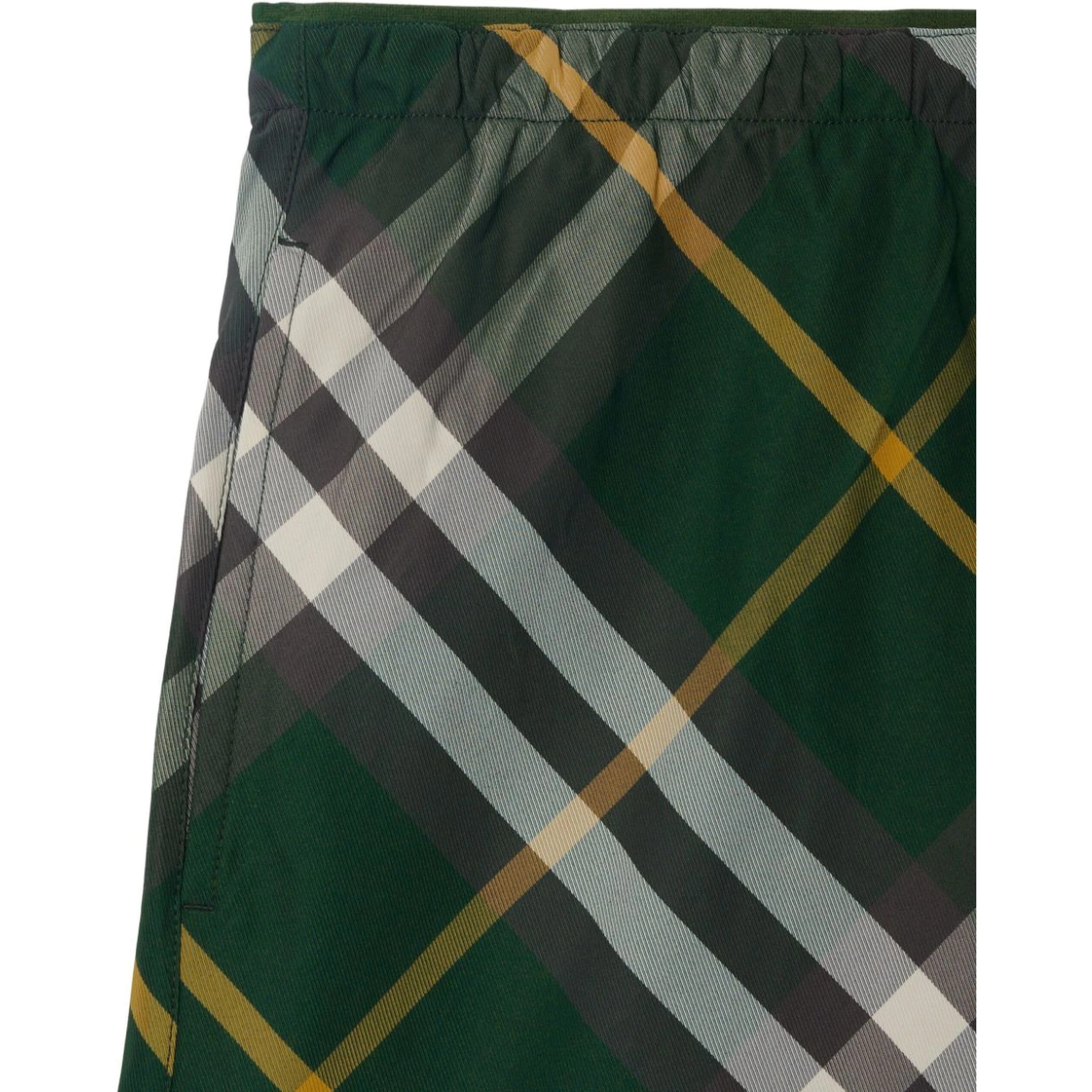 Burberry Ered Women Women's Check In Green